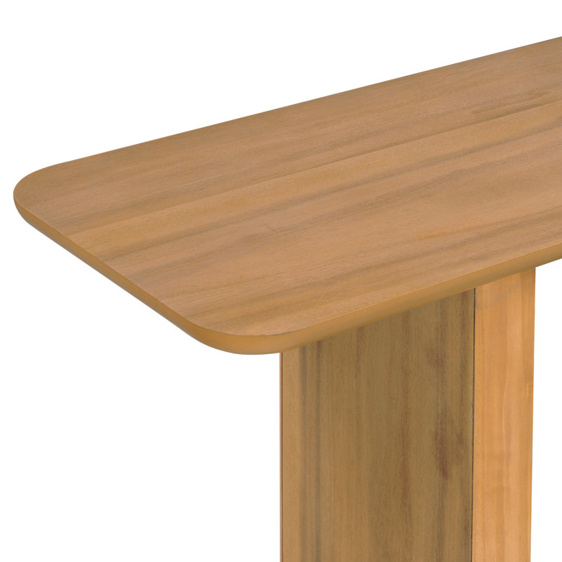 Console Mirod Elegant Minimalist, Brun