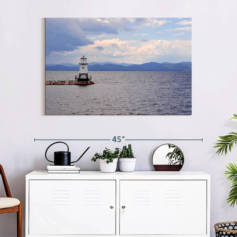 Alvord Lighthouse In Lake Champlain