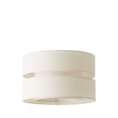 Syrah 18.5cm H Linen Blend Drum Lamp Shade ( Slip-On )