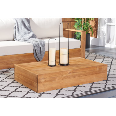 Azul Rectangular Teak Outdoor Coffee Table
