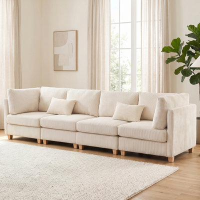 Canapé modulaire 126,8 po Comfy Cloud Couch