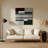 Hard Edge 96 Gray Metal Wall Art-1565962689