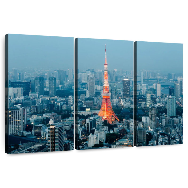 Horizon du camion de la ville de Tokyo, H 24 po x l 38 po
