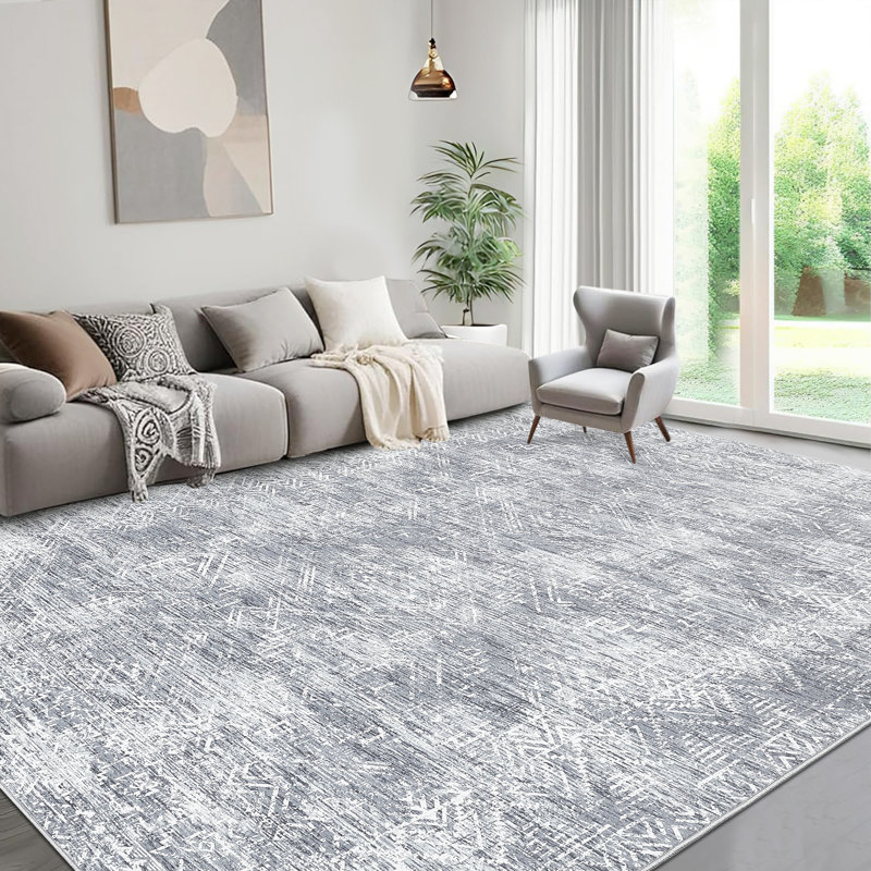 Tapis lavable à la machine Modern, Rectangle 10 pi x 13 pi