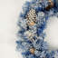 Arbre de Noël artificiel régulier (double) avec aiguilles bleues
