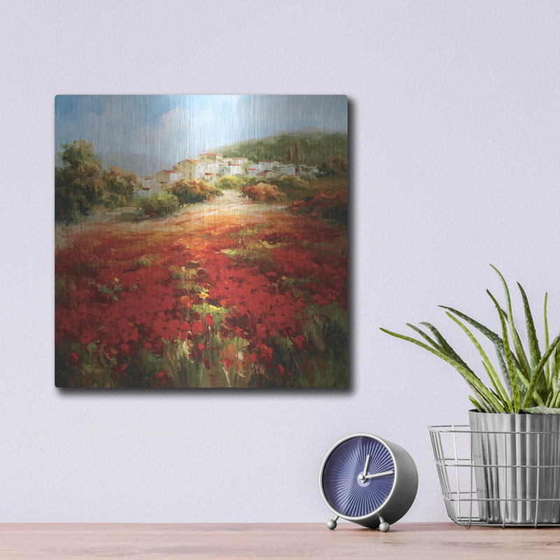 «Poppyhill Village» par Marino, H 12 po x l 12 po