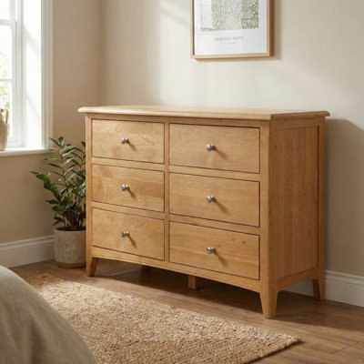 Kilkenny Oak 6 Drawer Chest