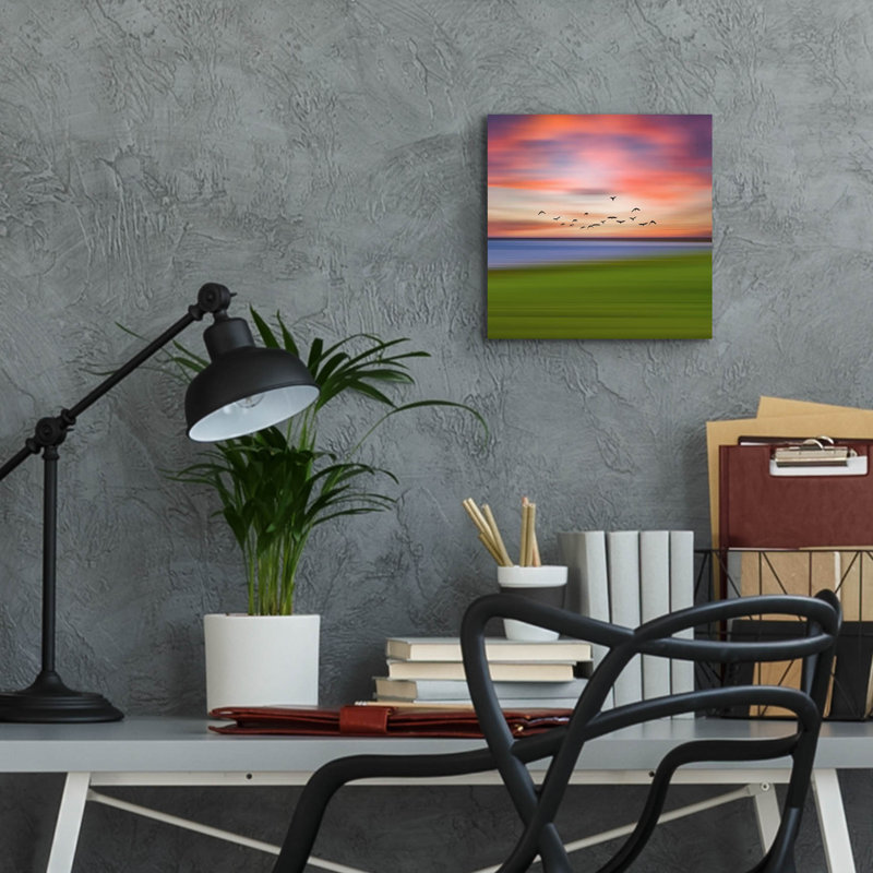Art mural en verre acrylique Latitude Run®, H 12 po x l 12 po x P 0,13 cm