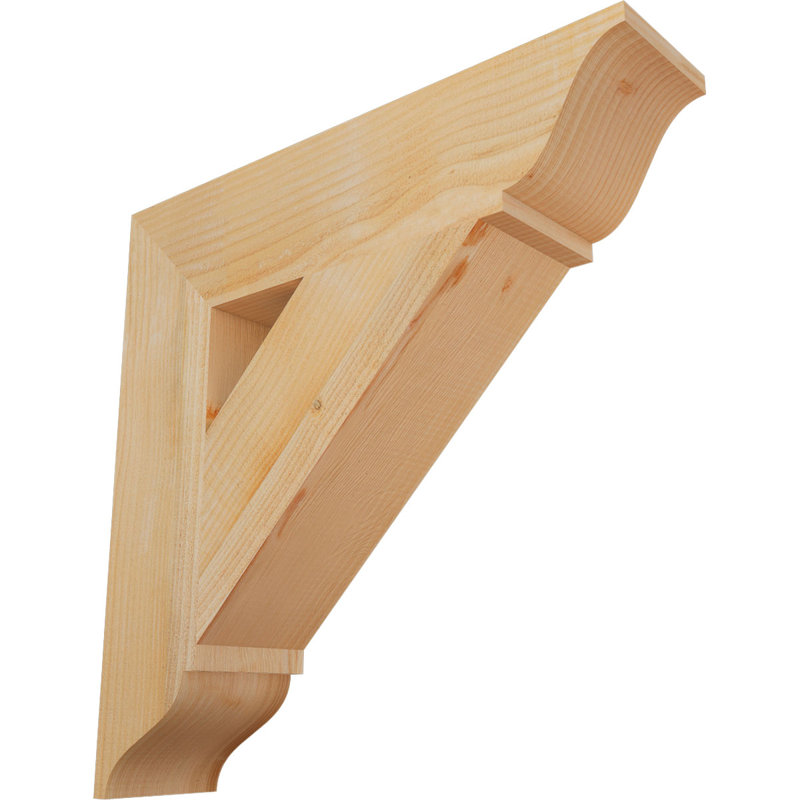 Support traditionnel, H 26 po x l 6 po x P 26 po, Douglas (sciage brut)