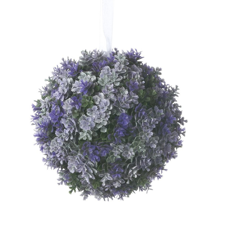8'' Faux Lavender Topiary