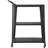 3-Tiered Metal Frame Industrial Dining Cart with Swivel Wheels, Perfect for Kitchen and Party Use, Durable and Mobile-1017671037