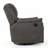 Comfortable Manual Reclining Chair With Swivel Function For Relaxation-1815207695