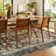 Machine Washable Vintage Area Rug - Soft Carpet with Non-Slip Backing for Living Room, Bedroom, Office ,Brown