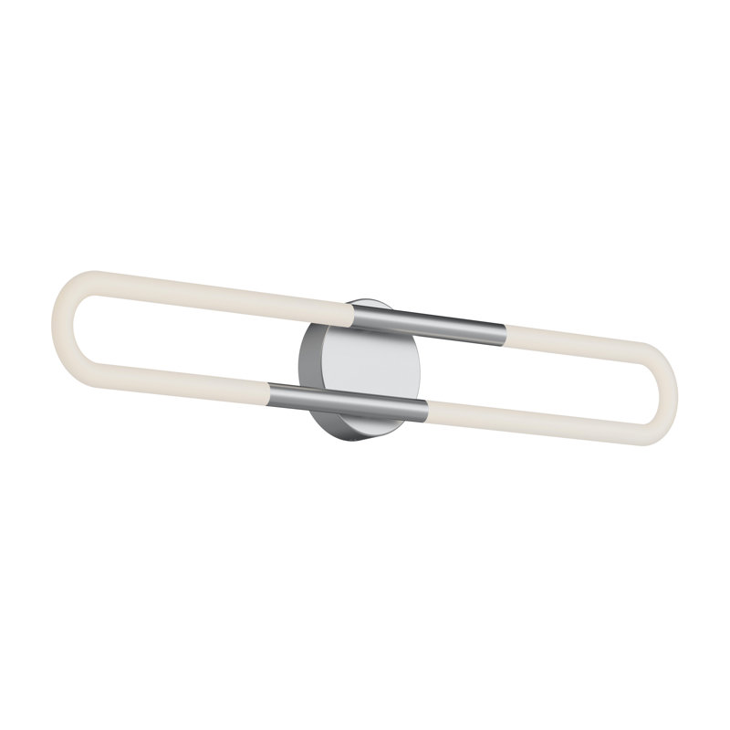 Adel 24'' LED Vanity, Satin Nickel