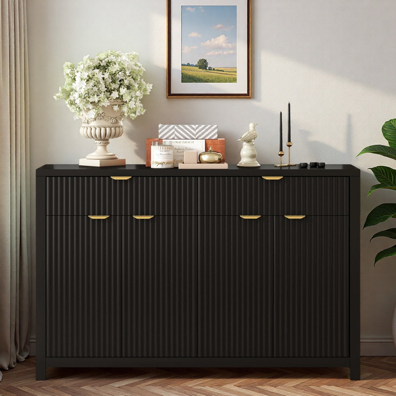 55'' Sideboard, Black