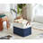Foldable Storage Bin | Collapsible Sturdy Fabric Storage Basket Container W/Handles-405201795