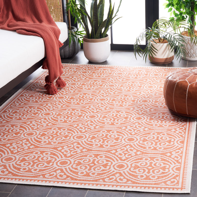 Dalai Performance Machine Washable Geometric Indoor/Outdoor Area Rug, Rectangle 5'3" x 7'6"