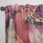 Panneau de rideau simple semi-diaphane avec passe-tringle Linen-80631018