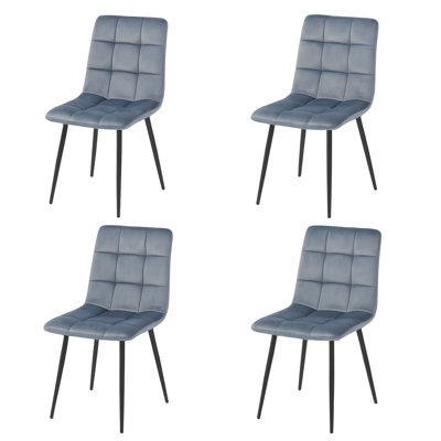 Adalaina 47 cm H Tufted Upholstered Velvet Armchair