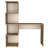 Writing Desk with Geometric Bookcase