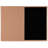 Tableau noir / tableau d'affichage mural combiné-12345206