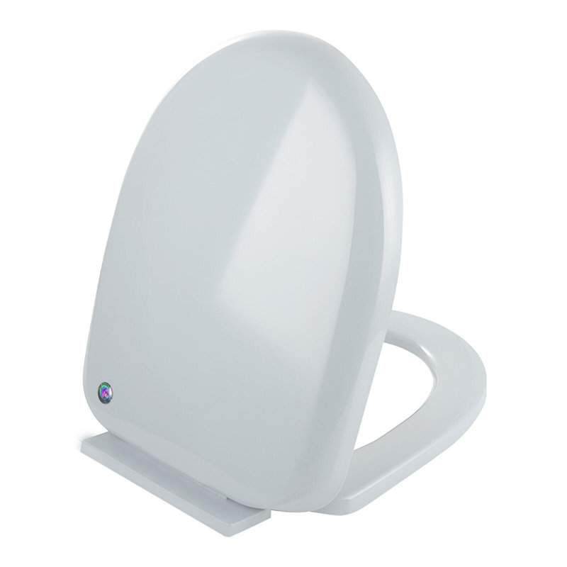 Oval Hard Toilet Seat, White
