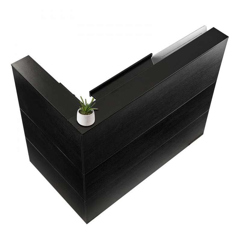 Rectangle Manufactured Wood Reception Desk
