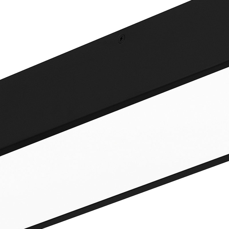 Wesley Integrated LED Matte Black Flush Mount Light, Matte Black