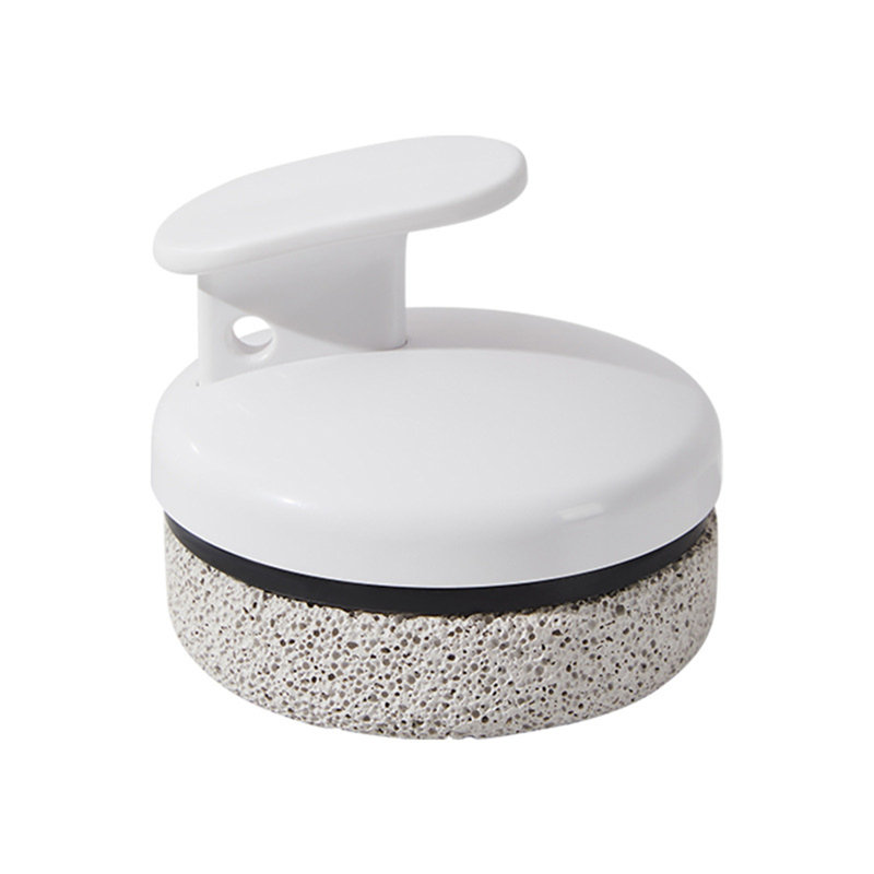 Pieds exfoliants en pierre exfoliante avec pieds en plastique Calloused pieds en pierre avec poignée en plastique