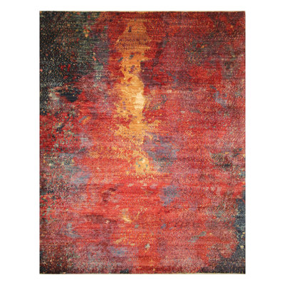 Hand Woven Wool Area Rug