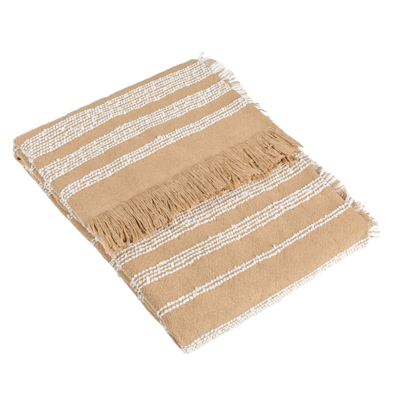 Chico Throw Blanket, Nougat
