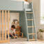 Lit mezzanine avec tablettes de rangement Leonide-133481530-133481531