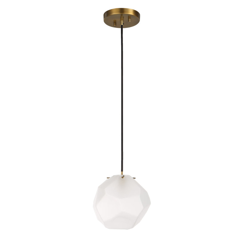 Luminaire suspendu géométrique 1 lumière Lashawnda