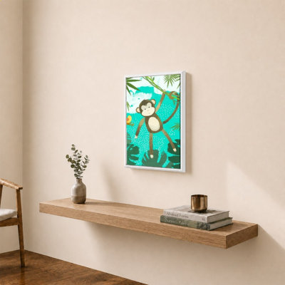Jungle Friends II by Lucca Sheppard - Graphic Art on Canvas