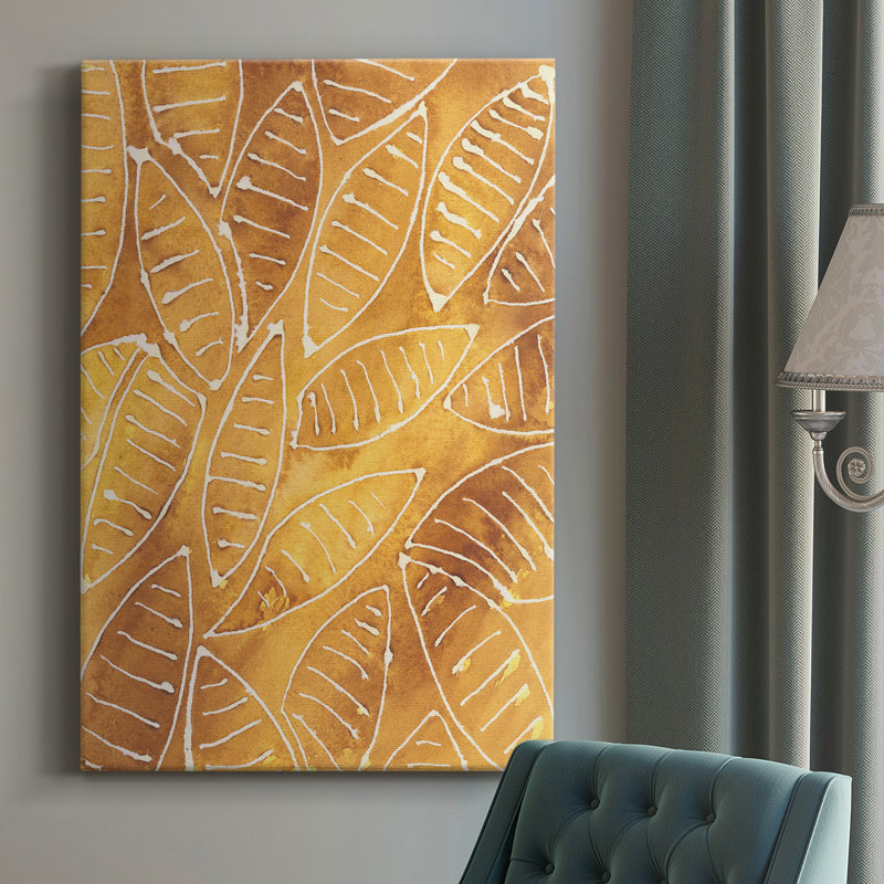 - Peinture sur toile tendue, H 18 po x l 12 po x P 1,5 po