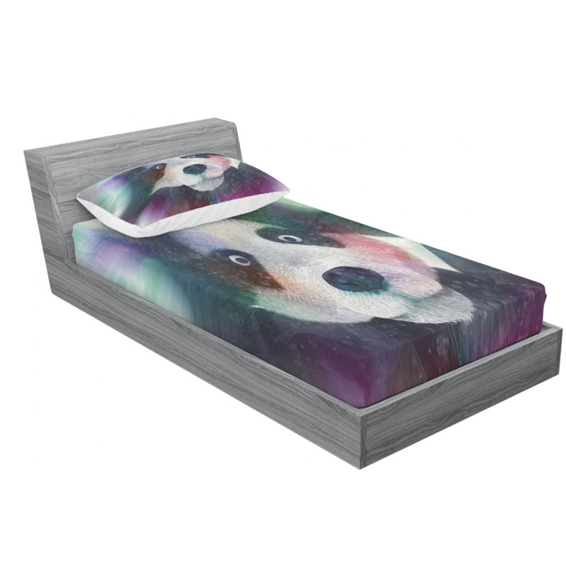 Microfiber Sheet Set, Twin Sheet Set with Fitted Sheet