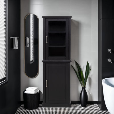 Armoire haute de salle de bain Imojen