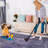 2'6''X10' Runner, Washable Function Rug, Low-Pile Design, Non-Slip Function, Non-Shedding Function, Foldable Function, Kid & Pet Friendly