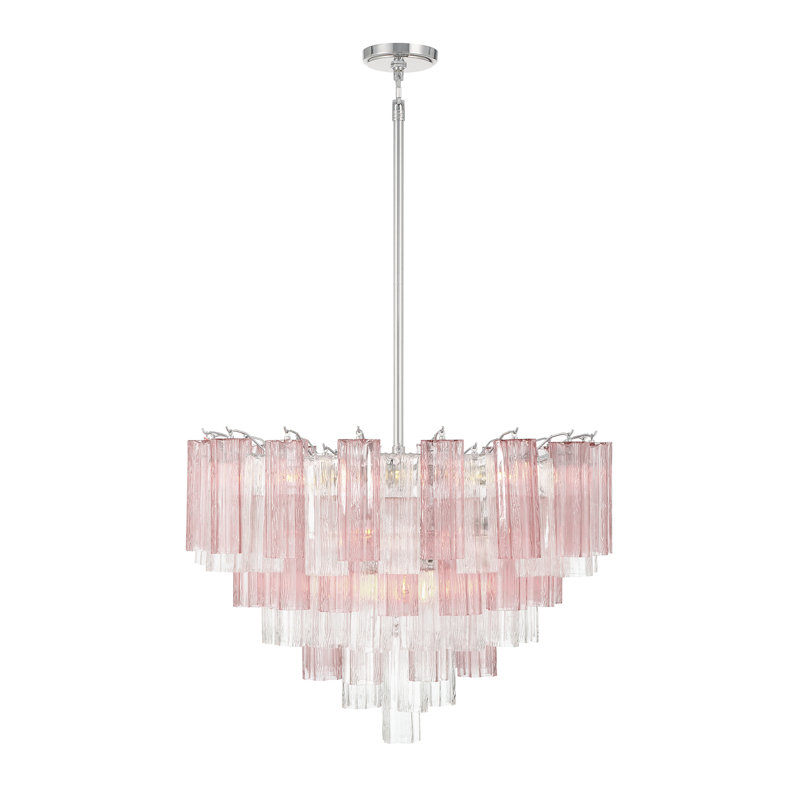 Mexborough 16 Light Chandelier, Chrome