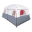 Grande tente de camping pour 12 personnes 14 x 10 pi avec tente imperméable robuste, 2 pièces, 6 fenêtres et un sac de transport