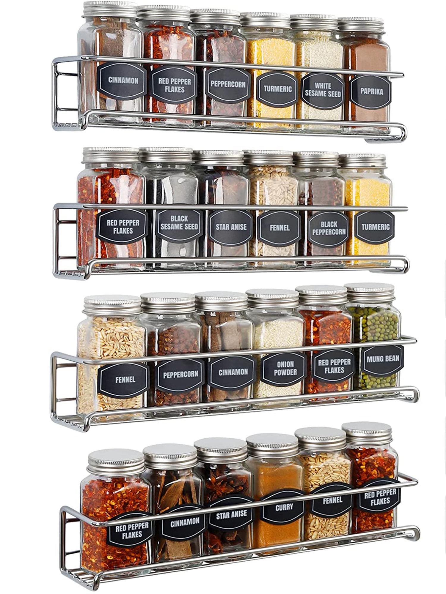 Prep & Savour Spice Jars