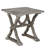Ornellas Solid Wood Trestle Side Table