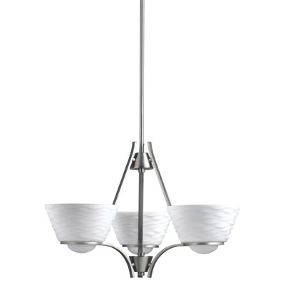 Lustre classique/traditionnel ombré 3 lumières Kranz