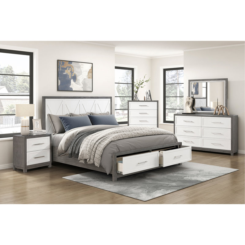 Meuble de chambre à coucher à cinq tiroirs 1 pièce