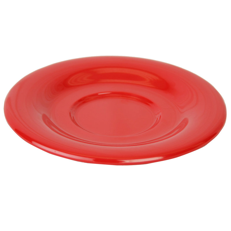  Melamine 5.5" Saucer, Red