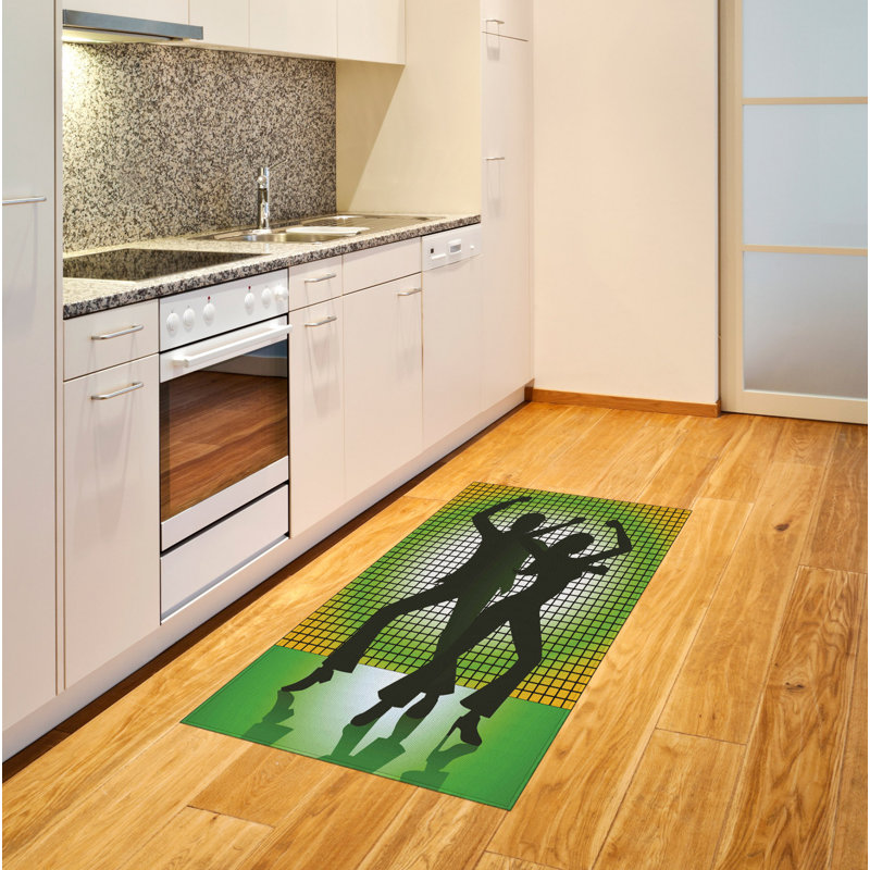 Party High Density Long Fiber Poly Threads Decorative Area Rug Carpet, Rectangle 4' x 5'8"