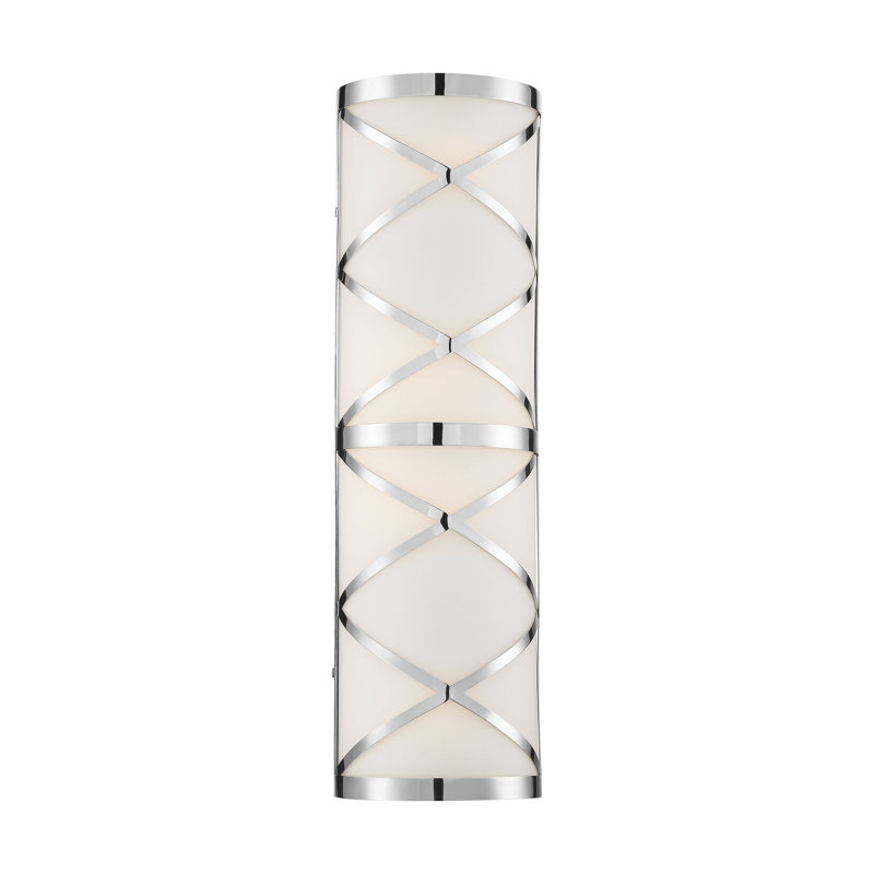 Curci 4 - Light Dimmable Bath Sconce, Polished Nickel