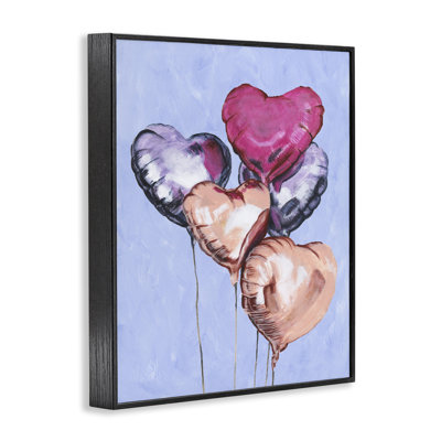«Vibrant Heart Ballons», estampe numérique, conception de Michael Willett