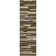 Premium Machine Washable Prisco Brown Rug