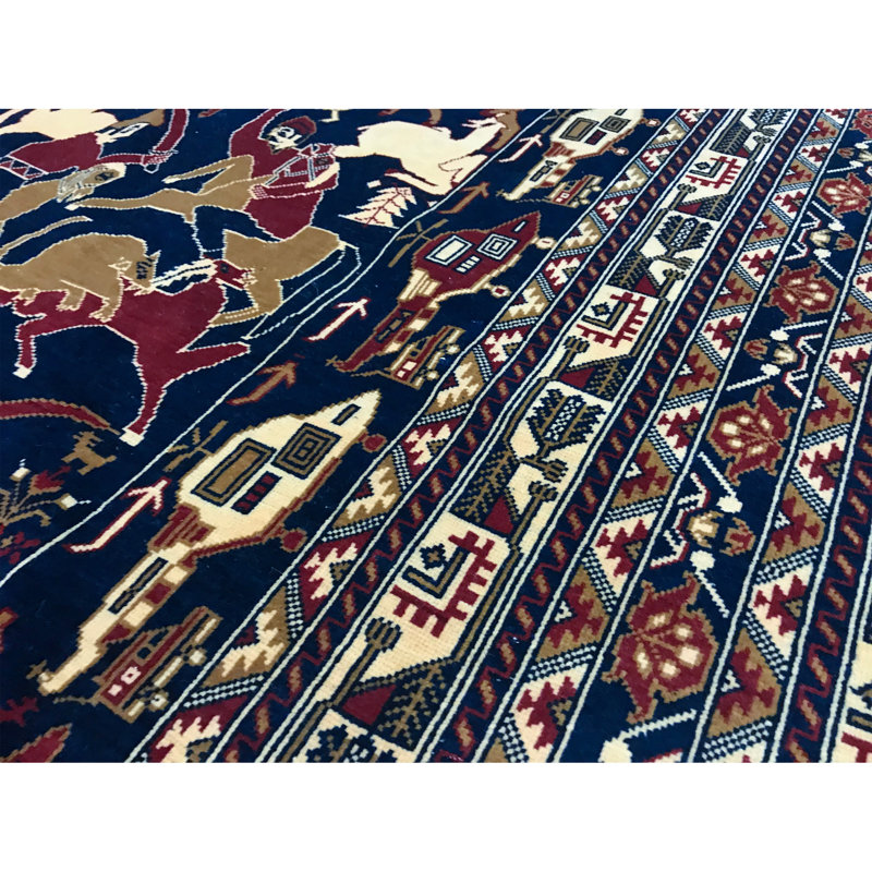 Afghan One-of-a-Kind 6'6" X 9' Area Rug